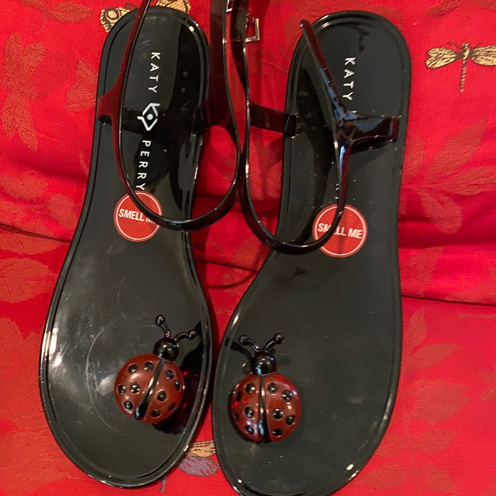 New Katy Perry Women’s The Gel Sandal, Size 11
